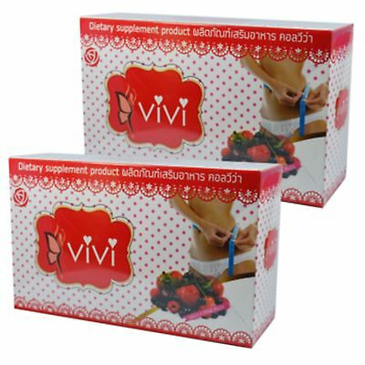 3x ViVI Weight Dietary Supplement Diet Slim 10 Sachets Block Burn